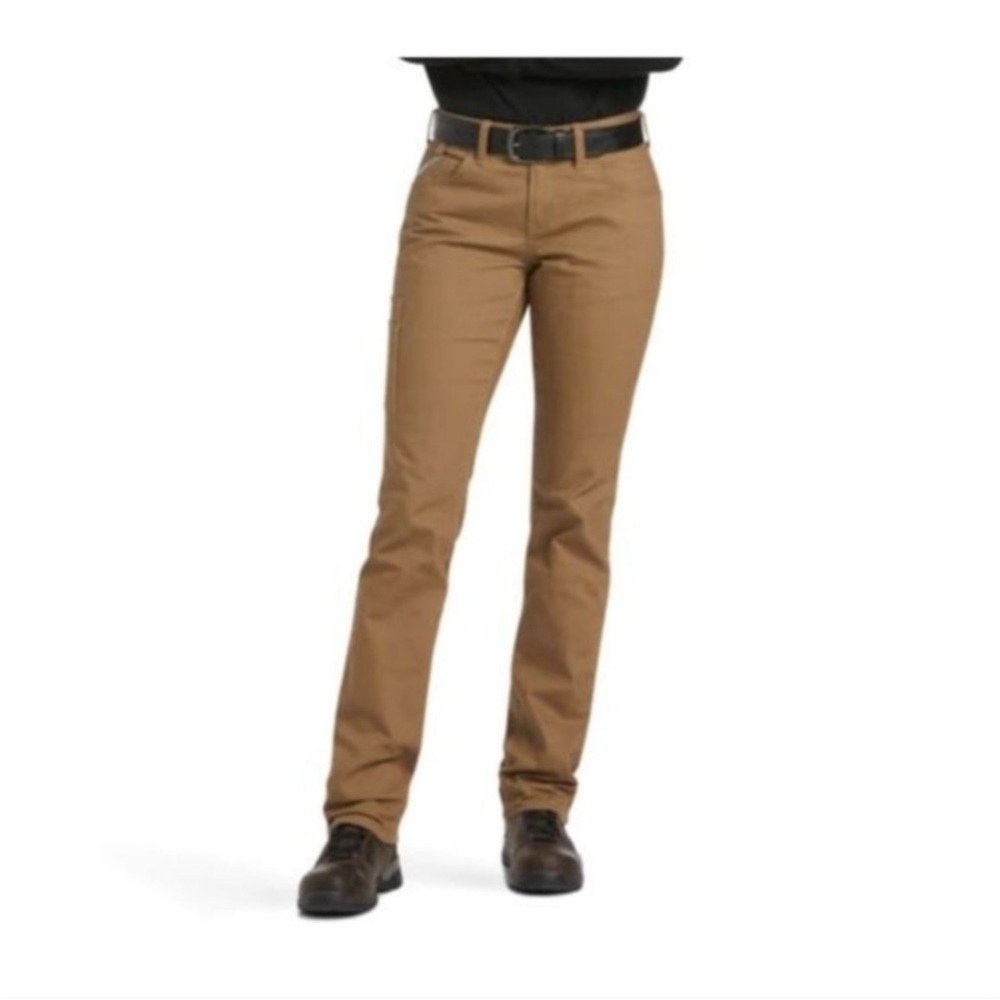 Ariat® Ladies Rebar DuraStretch Made Tough Field Khaki Pant 10039150